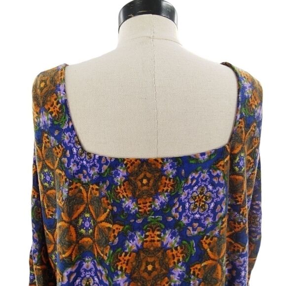 ASOS peplum top in gorgeous print - Picture 3 of 12